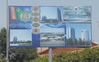 Modernes Turkmenistan (Illustration)