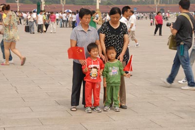 Tian'anmen-Fotoposing III