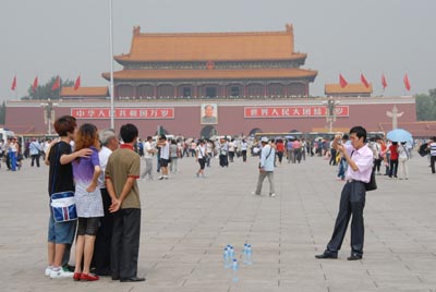 Tian'anmen-Fotoposing I Tian'anmen-Fotoposing I